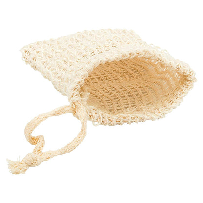 Natural Exfoliating Soap Saver Bag Linen Pouch by HitMyNeed