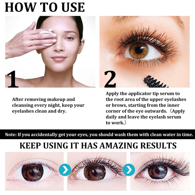 Natural Eyelash & Eyebrow Growth Serum 7-Day Care by HitMyNeed