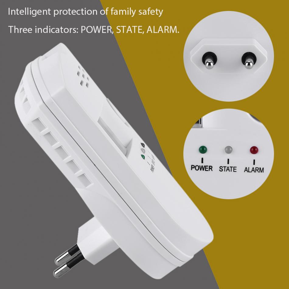 Natural Gas Leak Detector Plug-In Alarm with Display by HitMyNeed