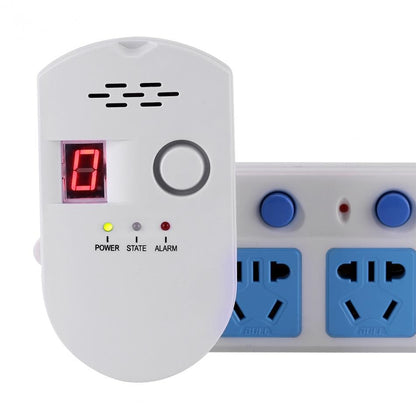 Natural Gas Leak Detector Plug-In Alarm with Display by HitMyNeed