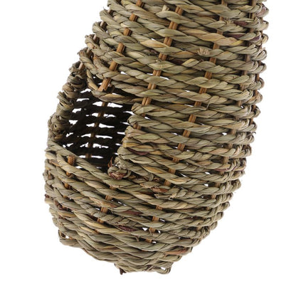 Natural Grass Hanging Birdhouse for Outdoor Use by HitMyNeed