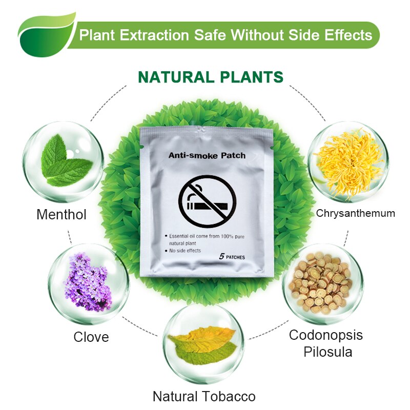 Natural Herbal Smoke Patches (20 Pieces) by HitMyNeed