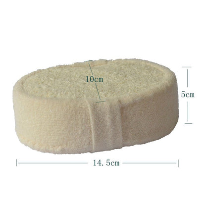 Natural Loofah Sponge Shower Body Brush by HitMyNeed