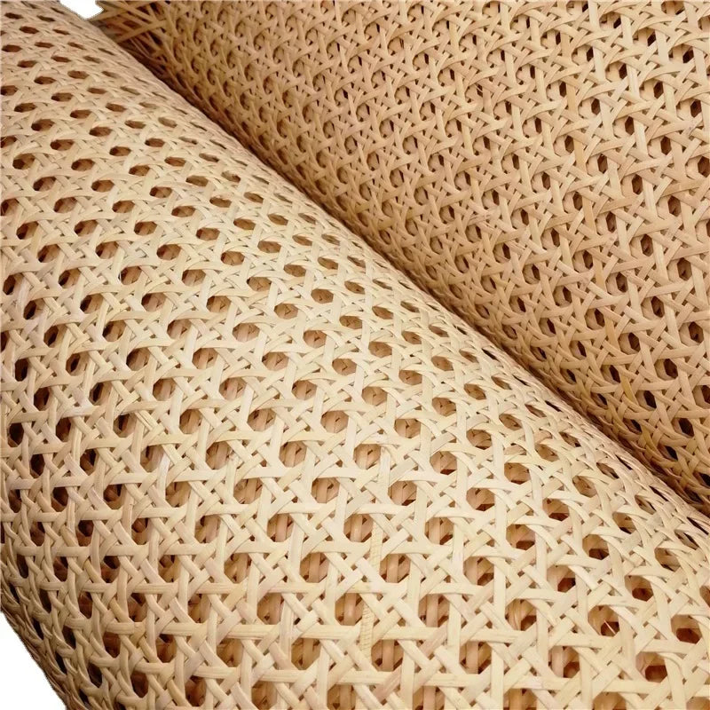 Natural Look Plastic Rattan Webbing Roll primary-colours 20x20cm by HitMyNeed