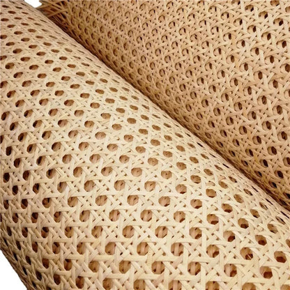 Natural Look Plastic Rattan Webbing Roll primary-colours 20x20cm by HitMyNeed