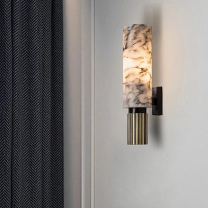 Natural Marble LED Wall Lamp for Living Room & Bedroom by HitMyNeed