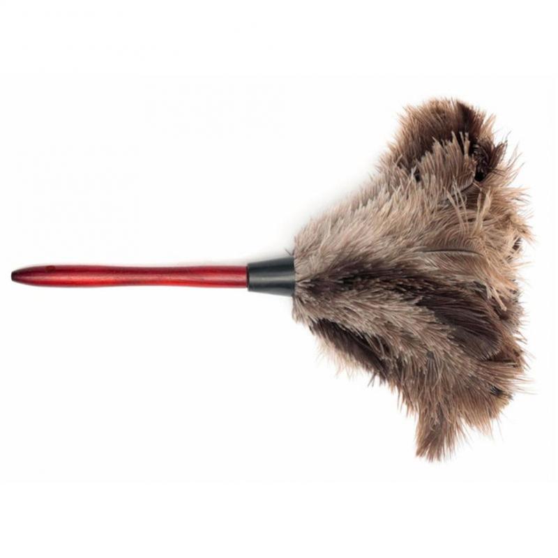 Natural Ostrich Feather Duster with Wooden Handle by HitMyNeed