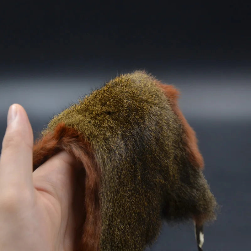 Natural Pine Squirrel Skin for Fly Tying Nymphs & Zonkers by HitMyNeed