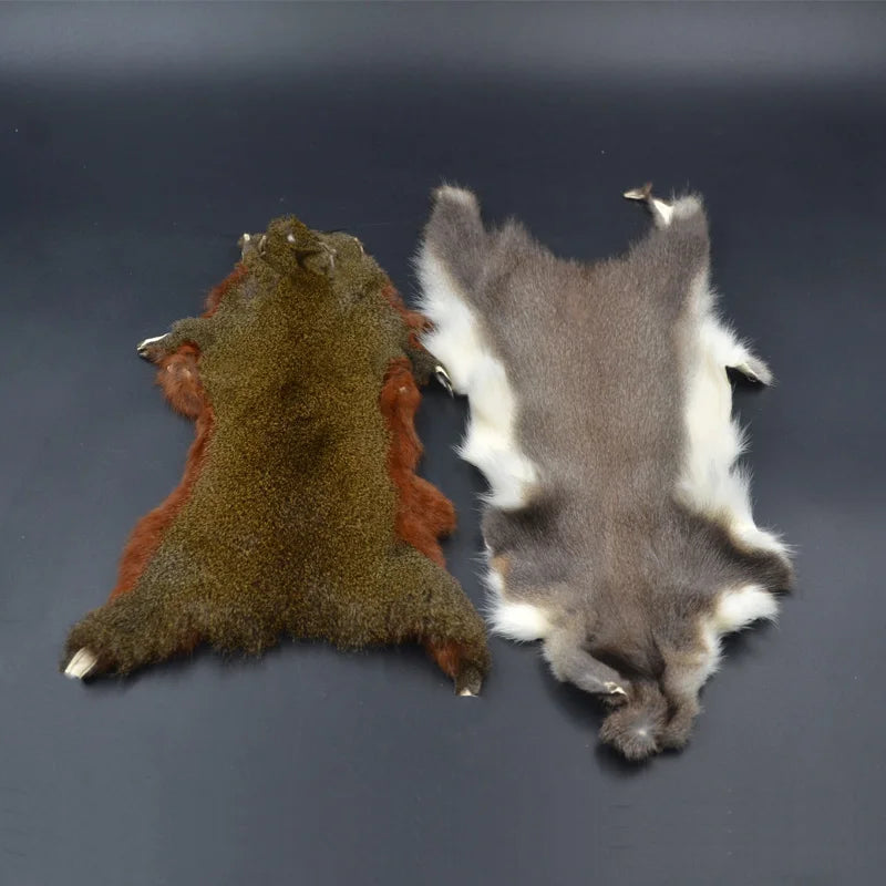 Natural Pine Squirrel Skin for Fly Tying Nymphs & Zonkers by HitMyNeed