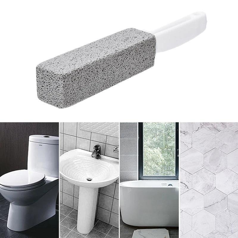 Natural Pumice Stone Toilet Bowl Cleaner with Handle by HitMyNeed