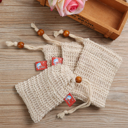 Natural Ramie Soap Bag Exfoliating Pouch by HitMyNeed