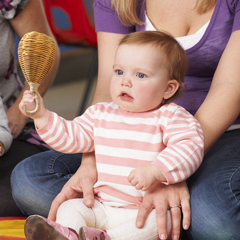 Natural Rattan Baby Rattle Toy by HitMyNeed