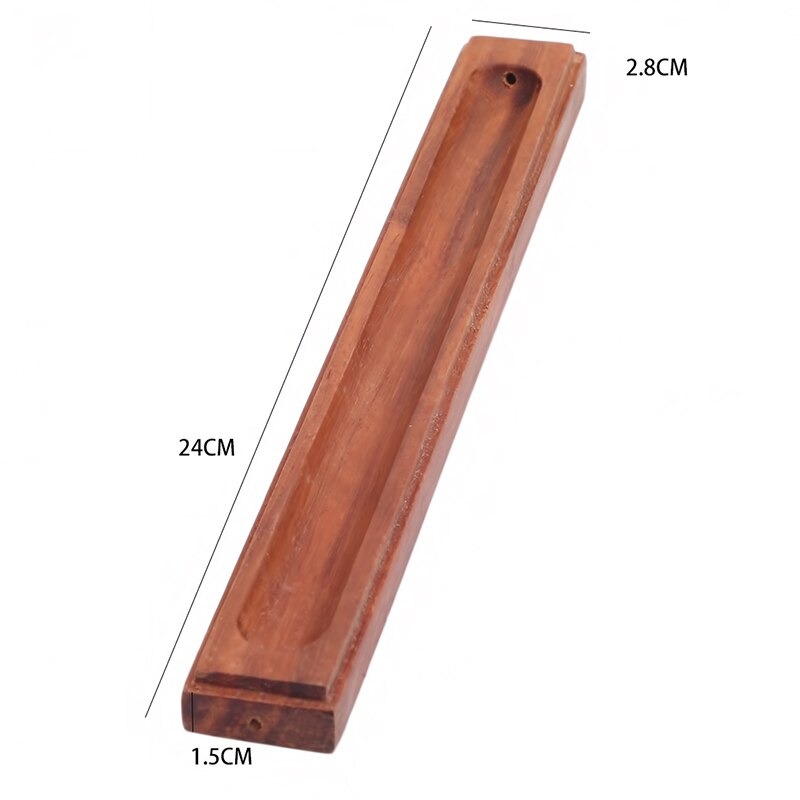 Natural Rosewood Wooden Incense Burner Holder by HitMyNeed