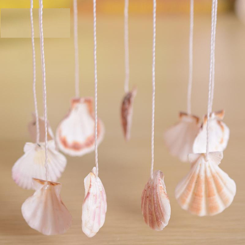 Natural Seashell Wind Chimes Home Ornament by HitMyNeed
