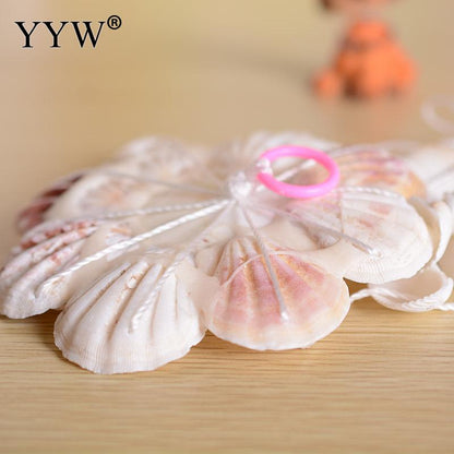 Natural Seashell Wind Chimes Home Ornament by HitMyNeed