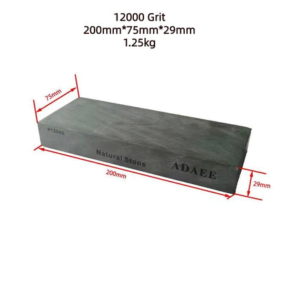 Natural Whetstone Knife Sharpening Stone 12000 Grit by HitMyNeed