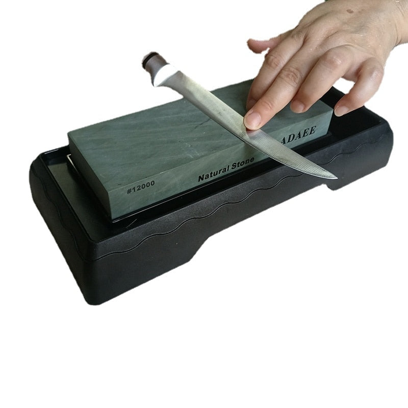 Natural Whetstone Knife Sharpening Stone 12000 Grit by HitMyNeed
