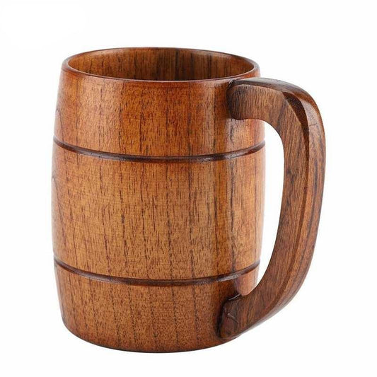 Natural Wooden Beer Mug 350 ml by HitMyNeed