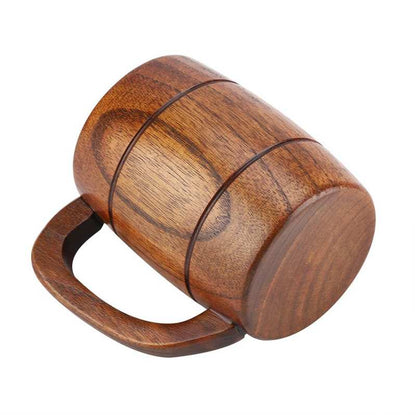 Natural Wooden Beer Mug 350 ml by HitMyNeed