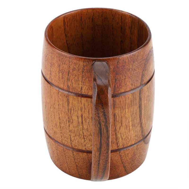 Natural Wooden Beer Mug 350 ml by HitMyNeed
