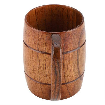 Natural Wooden Beer Mug 350 ml by HitMyNeed