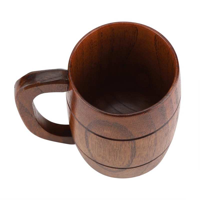 Natural Wooden Beer Mug 350 ml by HitMyNeed