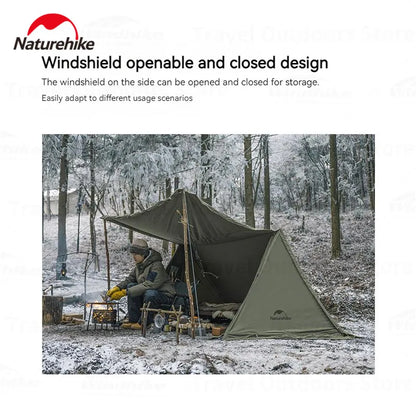 Naturehike Ares Cotton Chimney Single Shelter Tent by HitMyNeed
