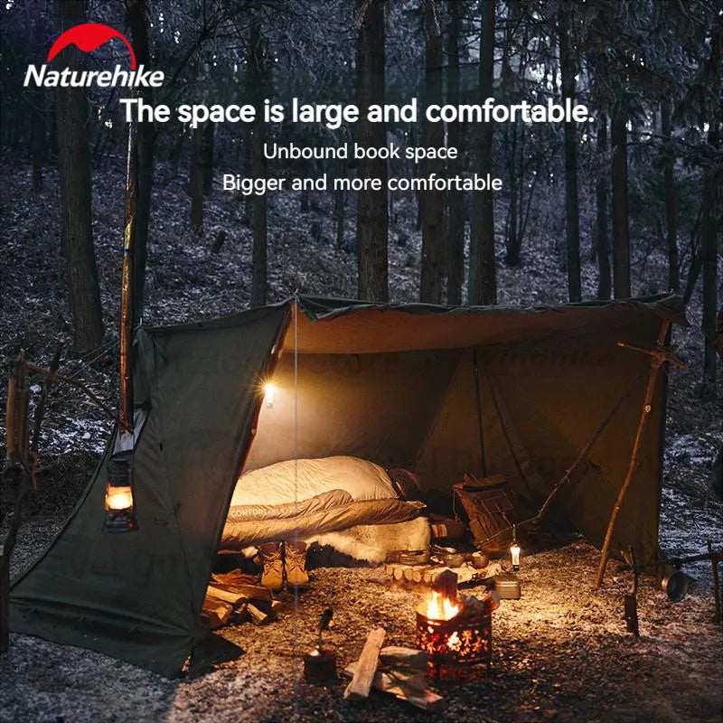 Naturehike Ares Cotton Chimney Single Shelter Tent by HitMyNeed