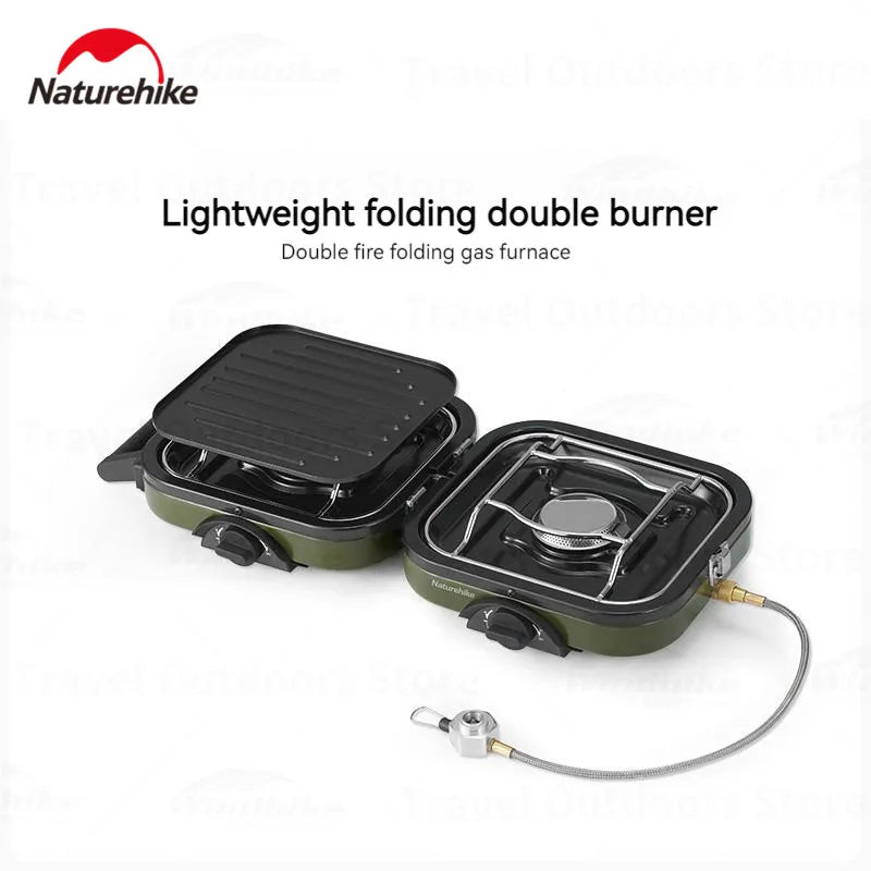 Naturehike Phantom Double Fire Folding Gas Stove by HitMyNeed
