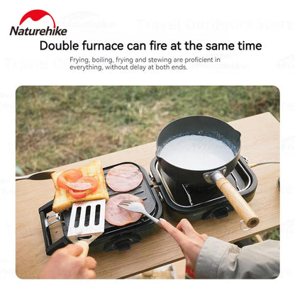 Naturehike Phantom Double Fire Folding Gas Stove by HitMyNeed