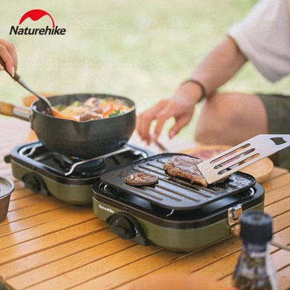 Naturehike Phantom Double Fire Folding Gas Stove by HitMyNeed