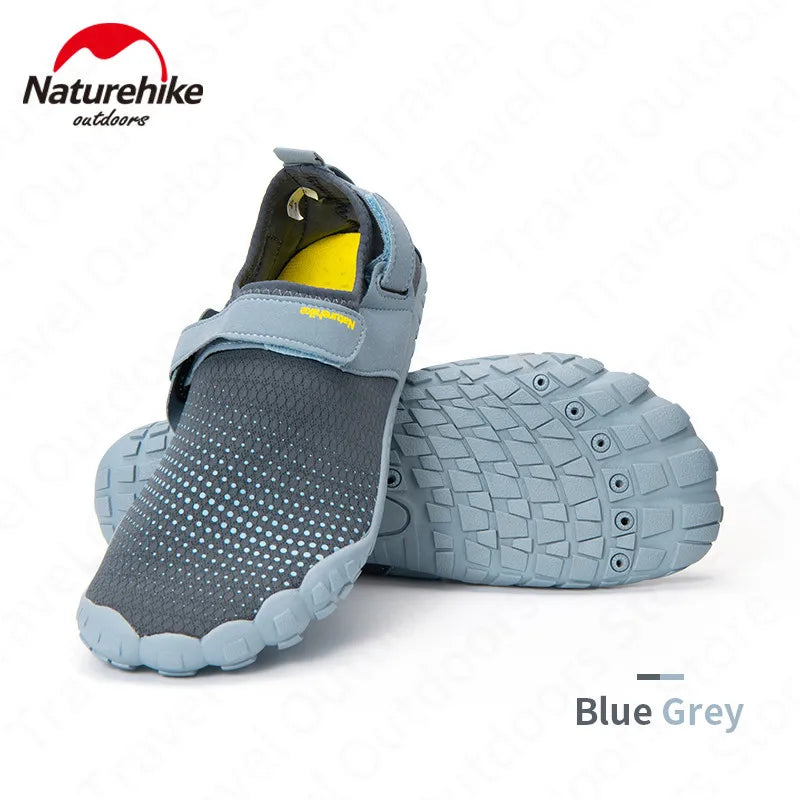 Naturehike Quick-Dry Non-Slip Water Shoes blue-grey xl43-44 by HitMyNeed