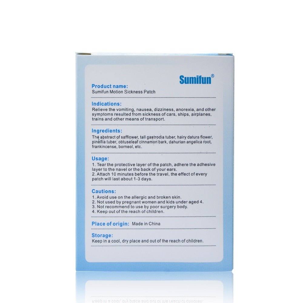 Nausea Patch Motion Sickness Reliever, 36 Pcs by HitMyNeed