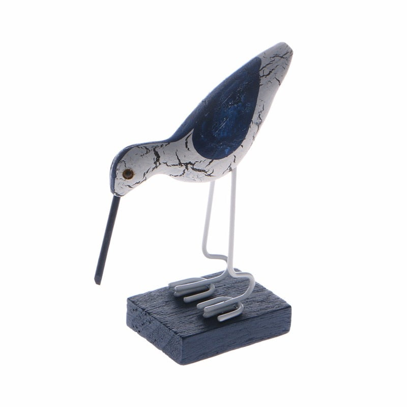 Nautical Decorative Wooden Birds Set of 3 by HitMyNeed