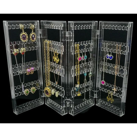 Neat Transparent Jewellery Storage Organizer Stand by HitMyNeed