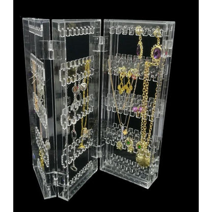 Neat Transparent Jewellery Storage Organizer Stand by HitMyNeed