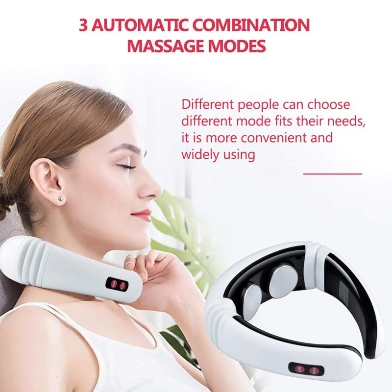 Neck and Back Electric Massager with 6 Modes by HitMyNeed