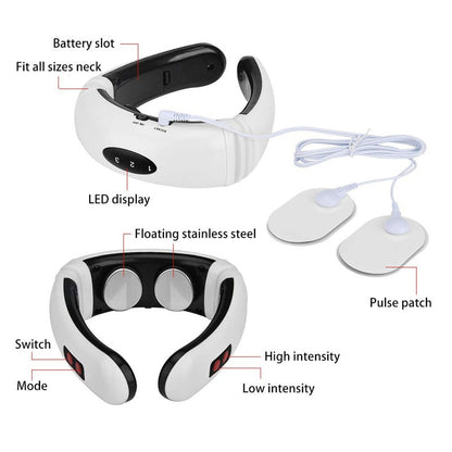 Neck and Back Electric Massager with 6 Modes by HitMyNeed