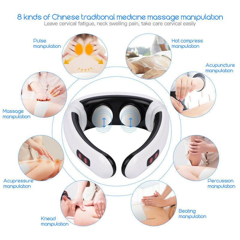 Neck and Back Electric Massager with 6 Modes by HitMyNeed