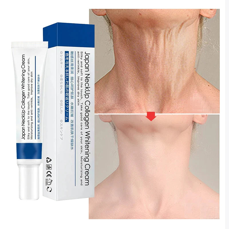 Neck Firming Protein Cream for Lines & Double Chin by HitMyNeed