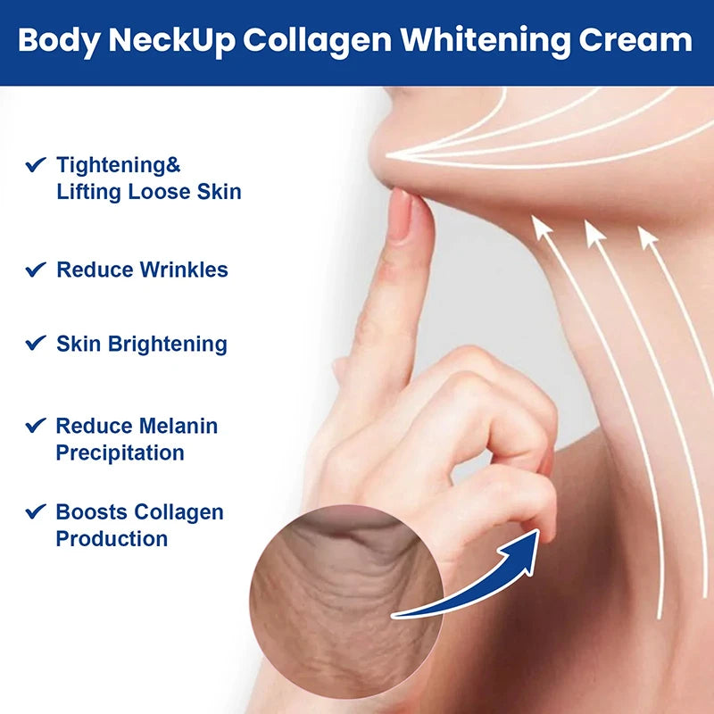 Neck Firming Protein Cream for Lines & Double Chin by HitMyNeed