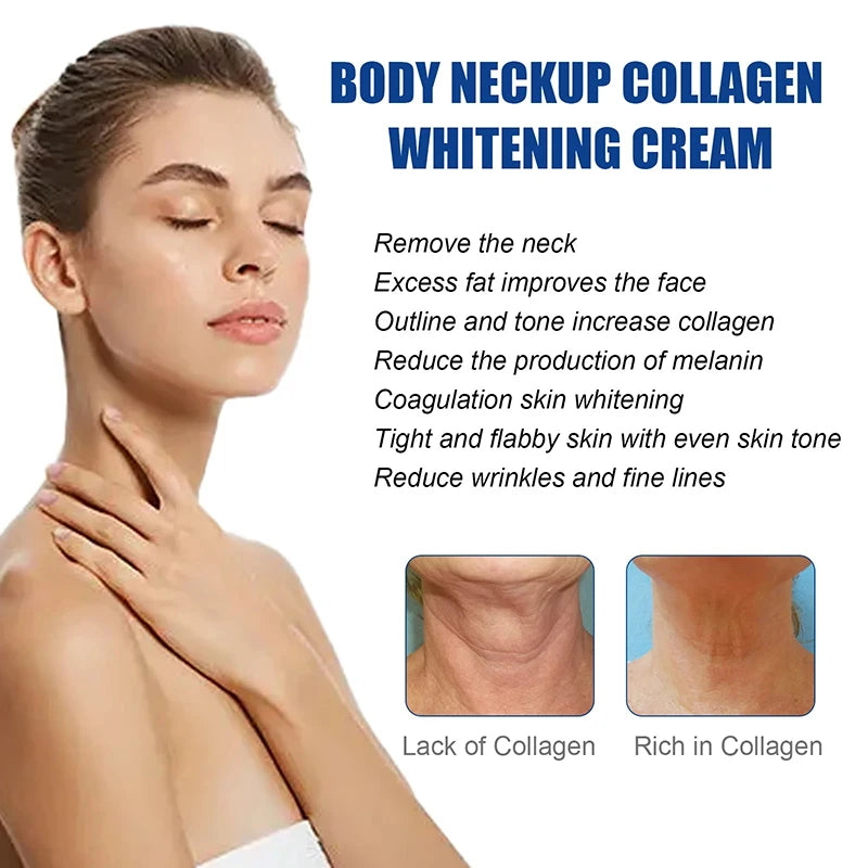 Neck Firming Protein Cream for Lines & Double Chin by HitMyNeed