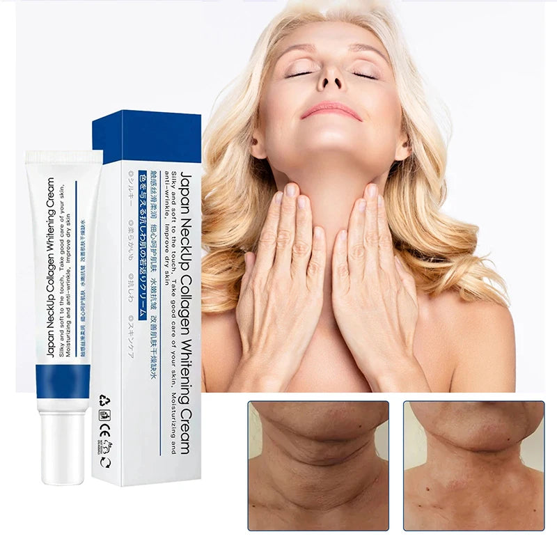 Neck Firming Protein Cream for Lines & Double Chin by HitMyNeed