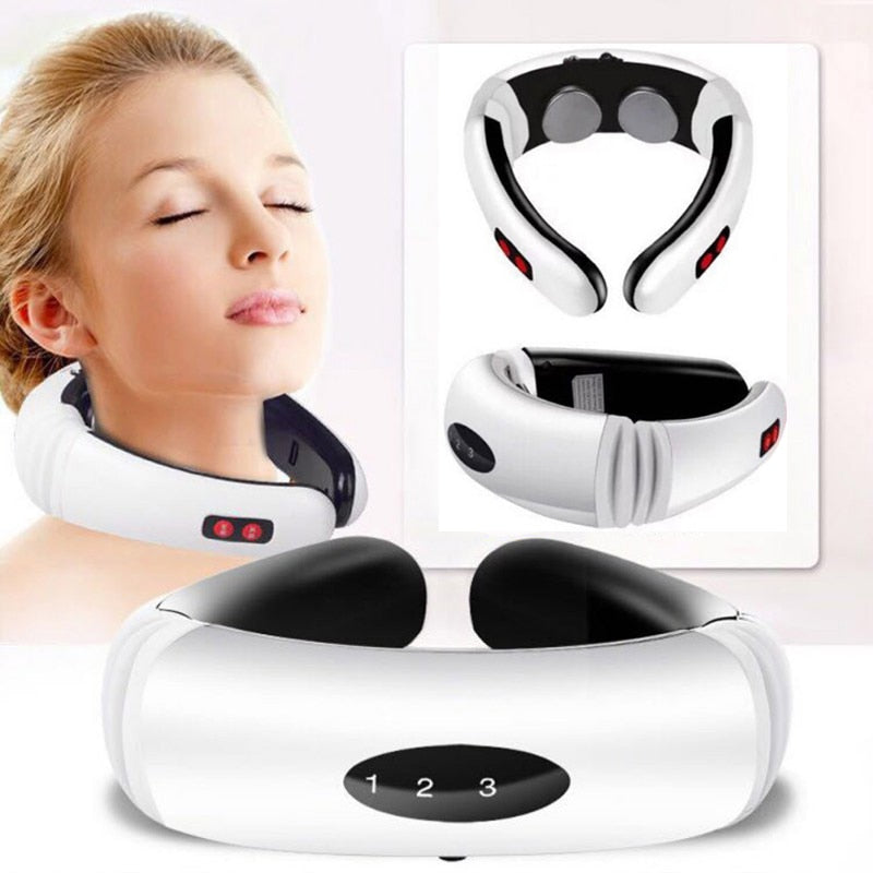 Neck Massager with Heat and 6 Modes by HitMyNeed