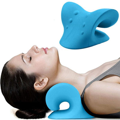 Neck & Shoulder Cervical Traction Relaxer Pillow by HitMyNeed
