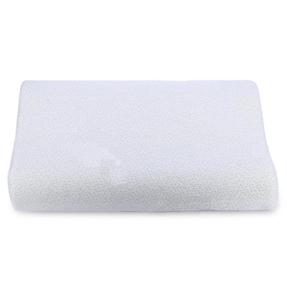 Neck Support Memory Foam Pillow with Bamboo Cover by HitMyNeed