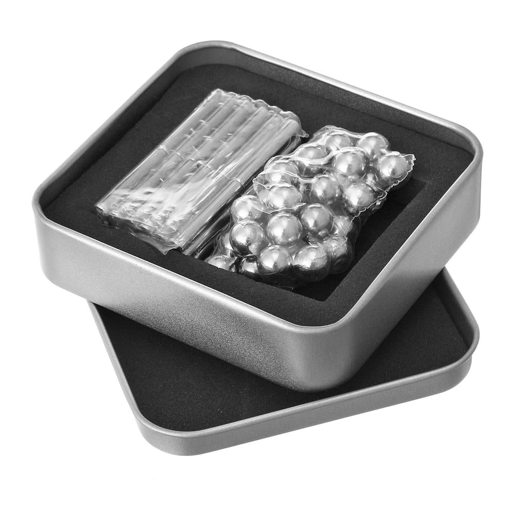 Neodymium Magnetic Bars and Balls Puzzle Set by HitMyNeed
