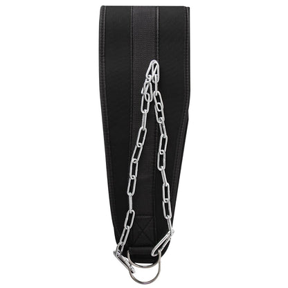 Neoprene Chin Up Dip Weight Belt with Chain by HitMyNeed