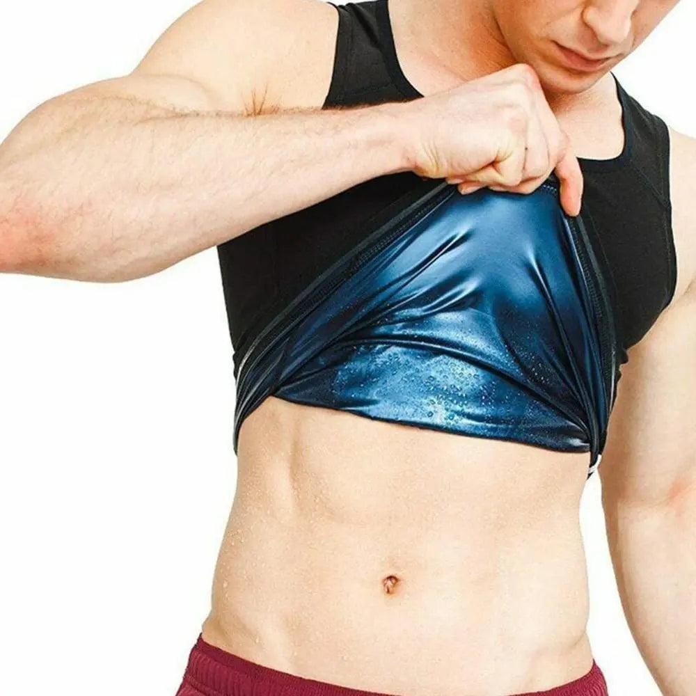 Neoprene Sauna Vest Waist Trainer Tank Top by HitMyNeed