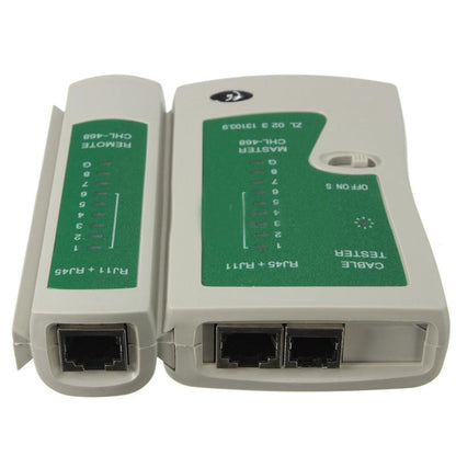 Network Cable Tester & Crimping Tool Kit RJ45/RJ11 by HitMyNeed
